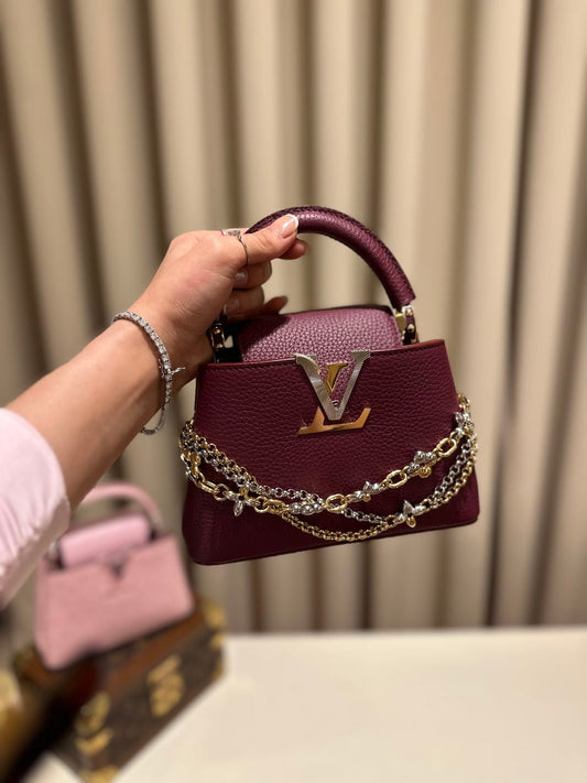 LV Small Cappucine with Original Packaging