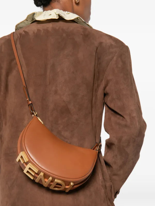 Fendi Fendigraphy Mini Hobo Bag