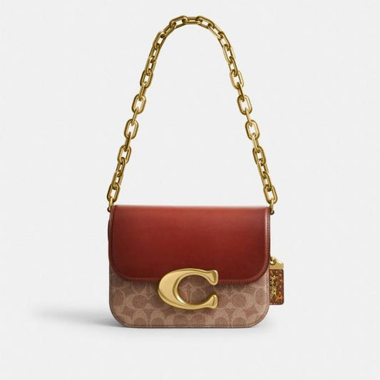 Coach Idol Signature Crossbody Shoulder Bag