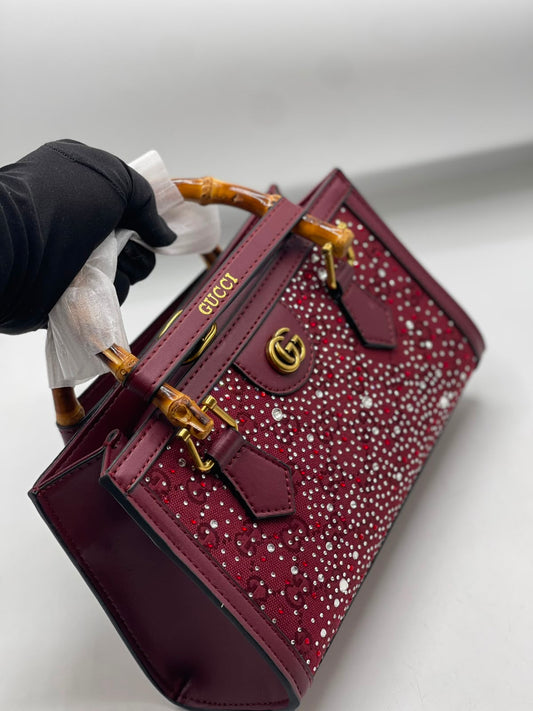 Gucci Diana Crystal Mini Tote