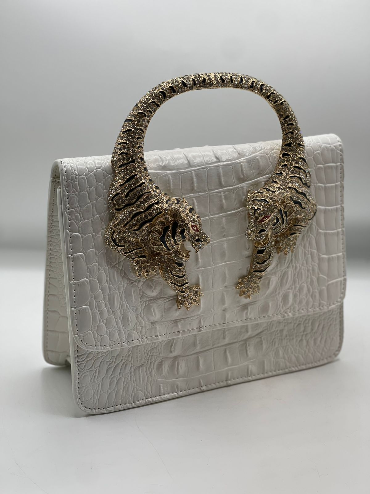 Roberto Cavalli Roar Bag | White