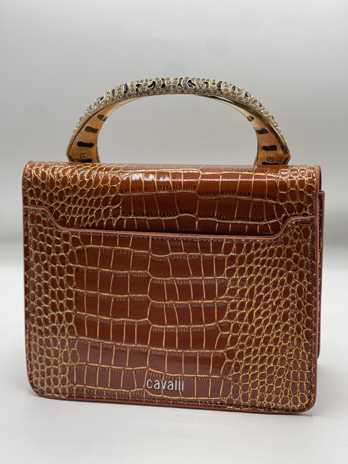 Roberto Cavalli Roar Bag | Brown