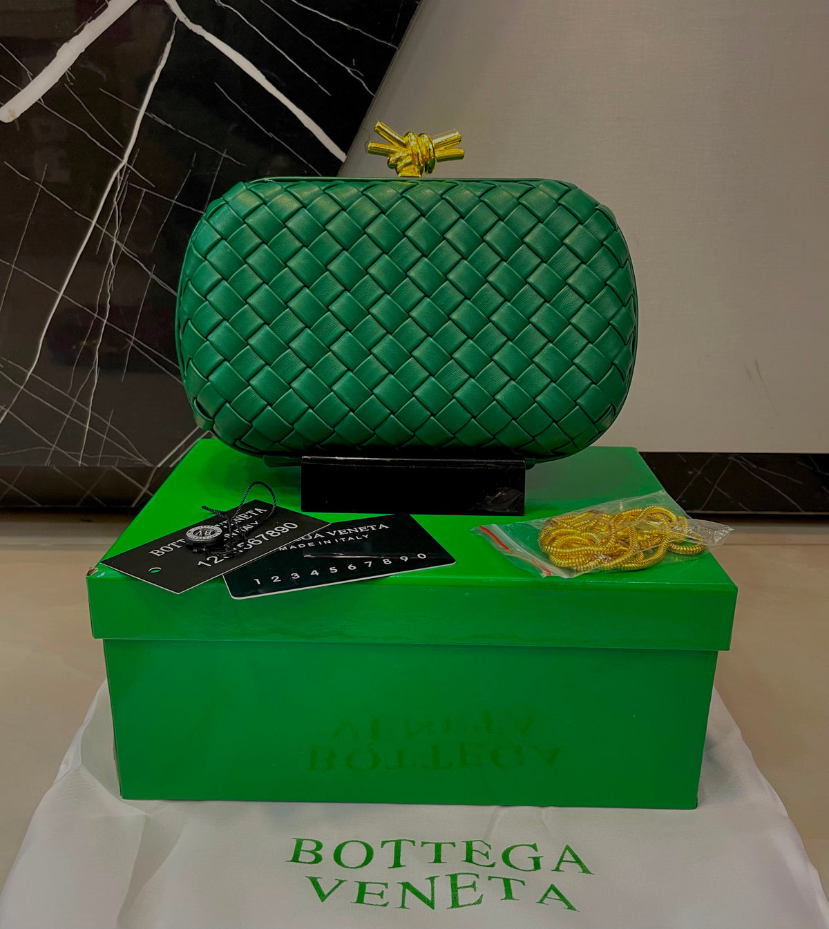 Bottega Veneta Knot Clutch