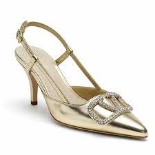 Valentino VLogo Slingback Pumps
