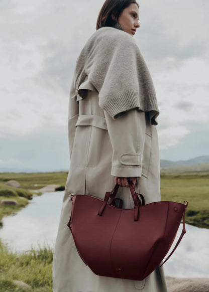 Polène Cyme Handbag with Pouch