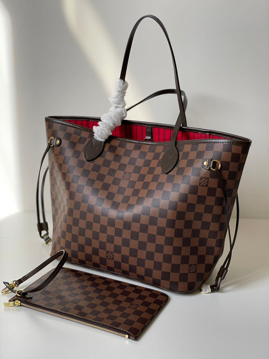 LV Neverfull Tote Bag with Brand Box