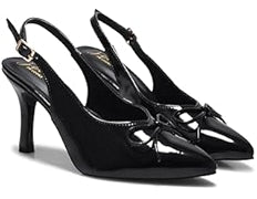 Zara Bow Slingback Heels
