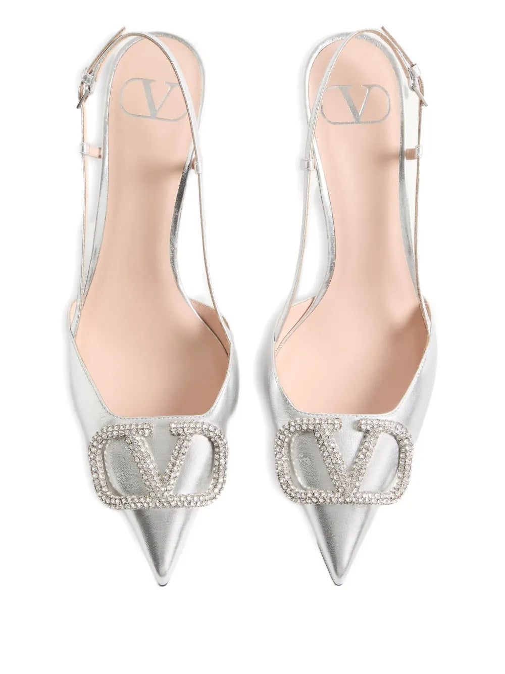 Valentino VLogo Slingback Pumps