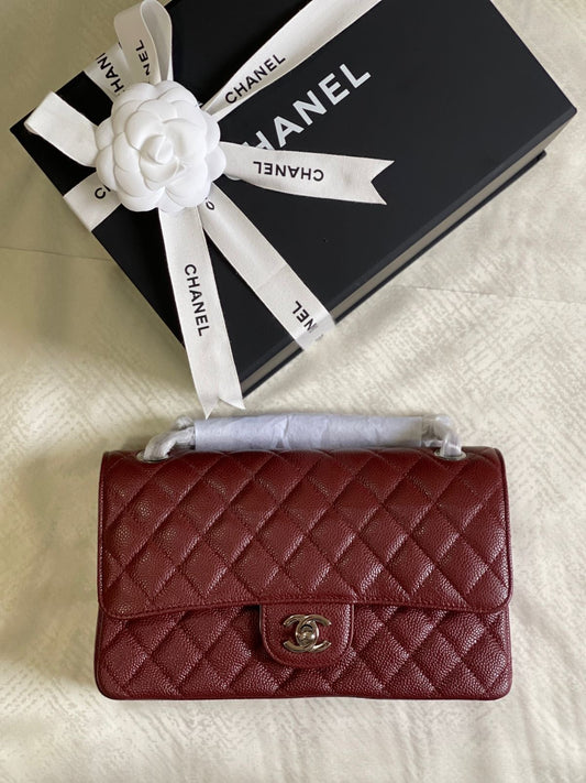 CHANEL Classic Medium with Brand Box-Genuine Leather