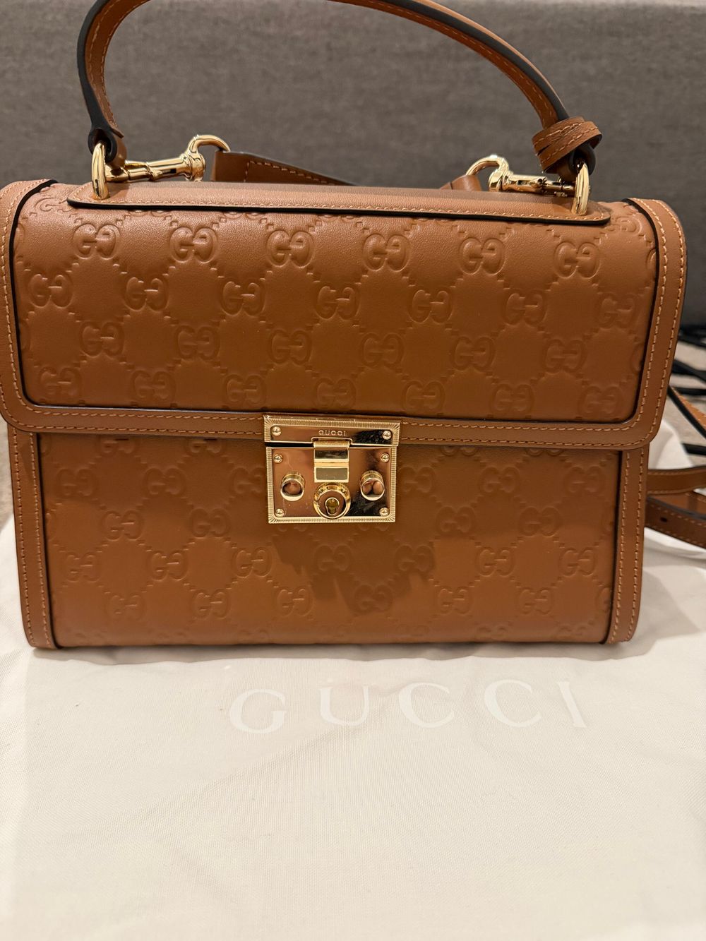 Gucci Padlock Small Top Handle Bag