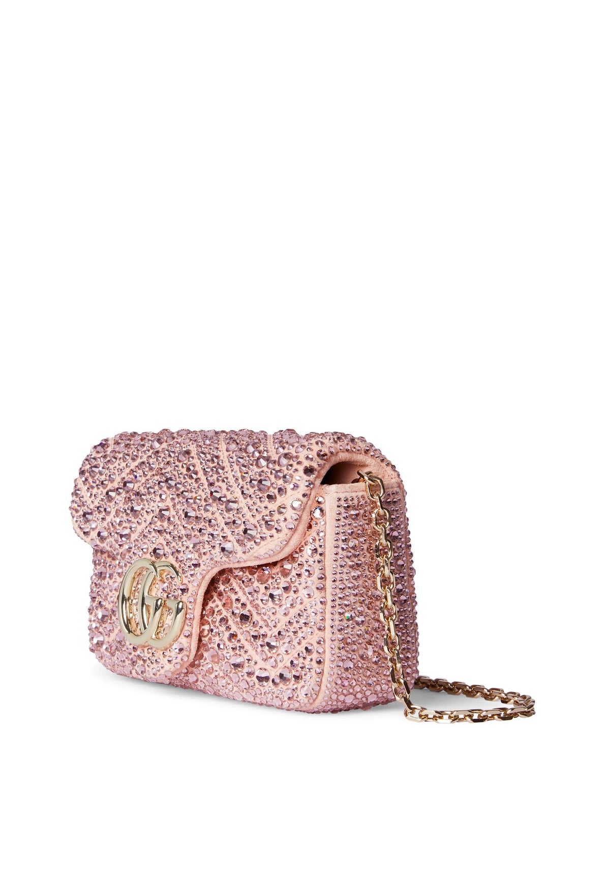 Gucci Marmont Crystal Medium with Brand Box