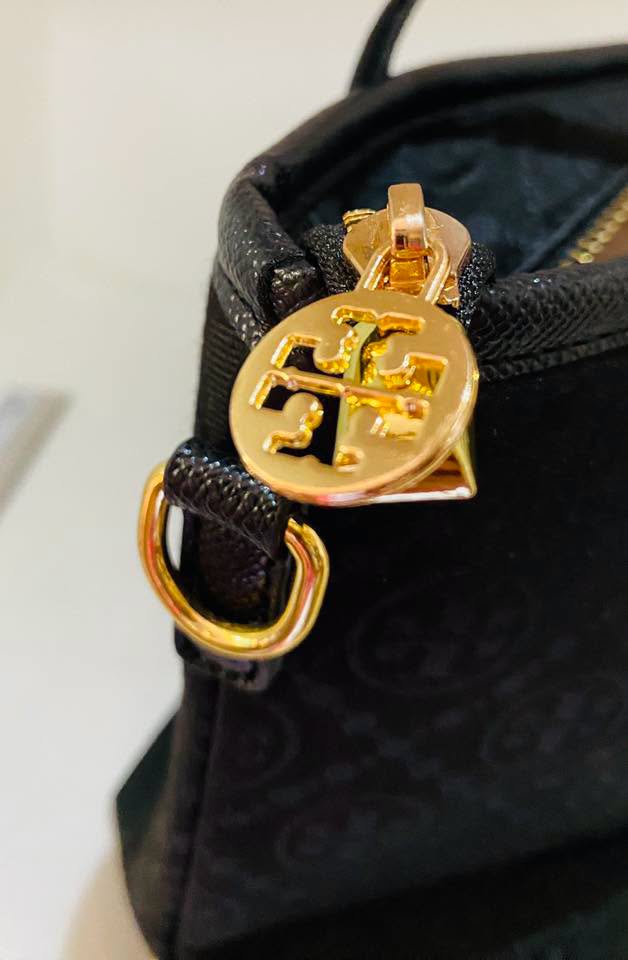 Tory Burch T Monogram Zip Tote Bag