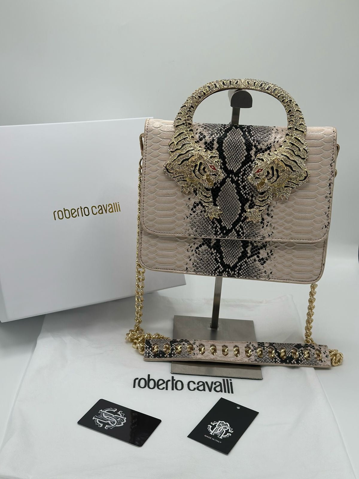 Roberto Cavalli with Brand Box