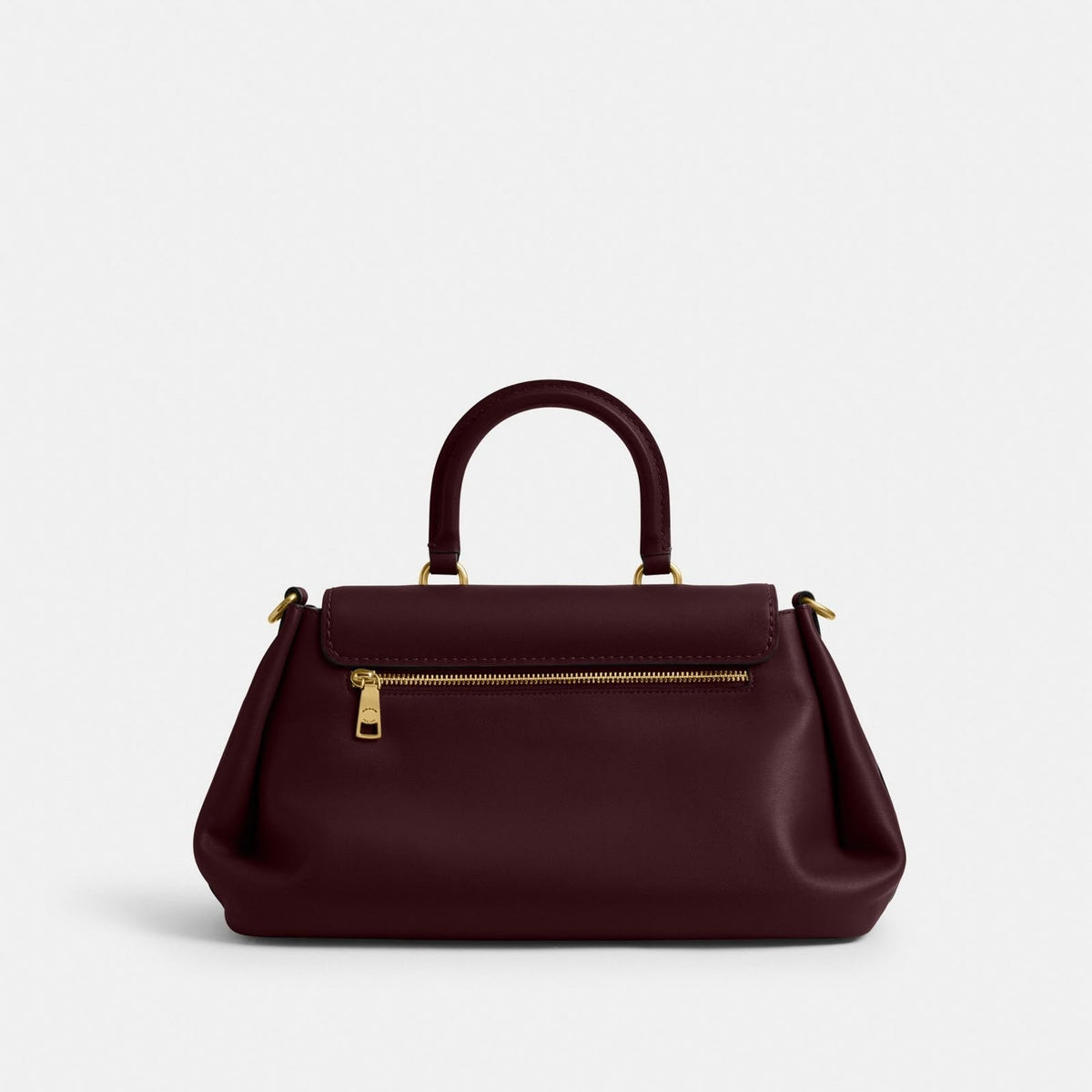 Coach Slouchy Rogue Top Handle Bag with Brand Box - Genuine Leather