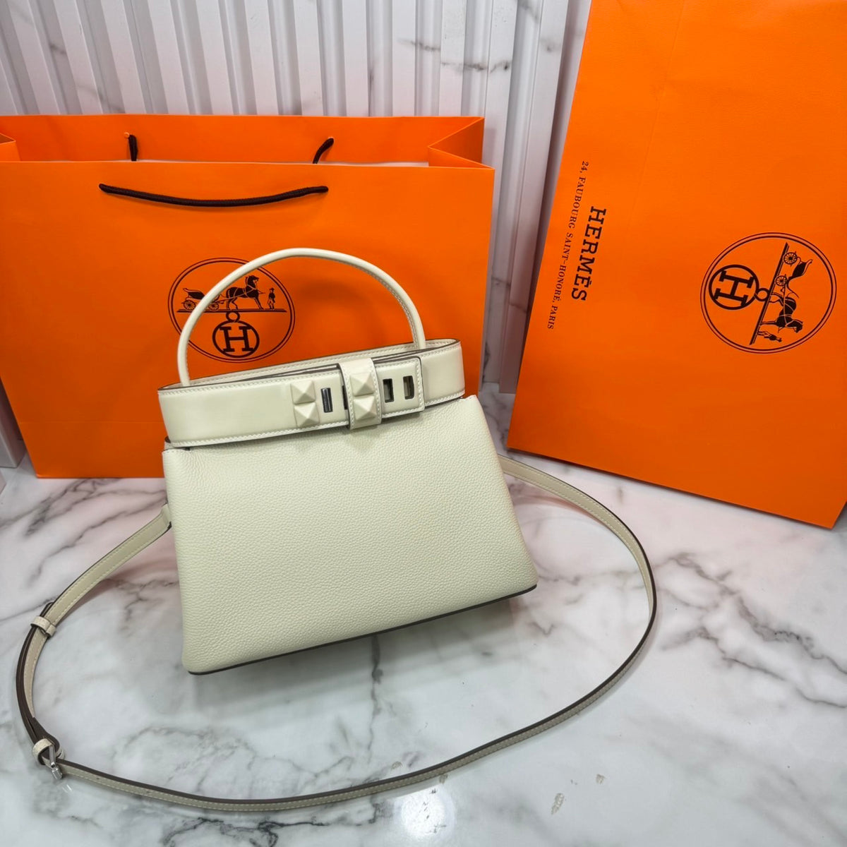 Hermès Médor Clous Handbag