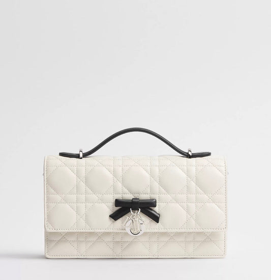 Christian Dior Mini Soupir Cannage Bag with Complete Packaging- Genuine Leather