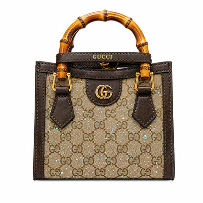 Gucci Diana Crystal Mini Tote