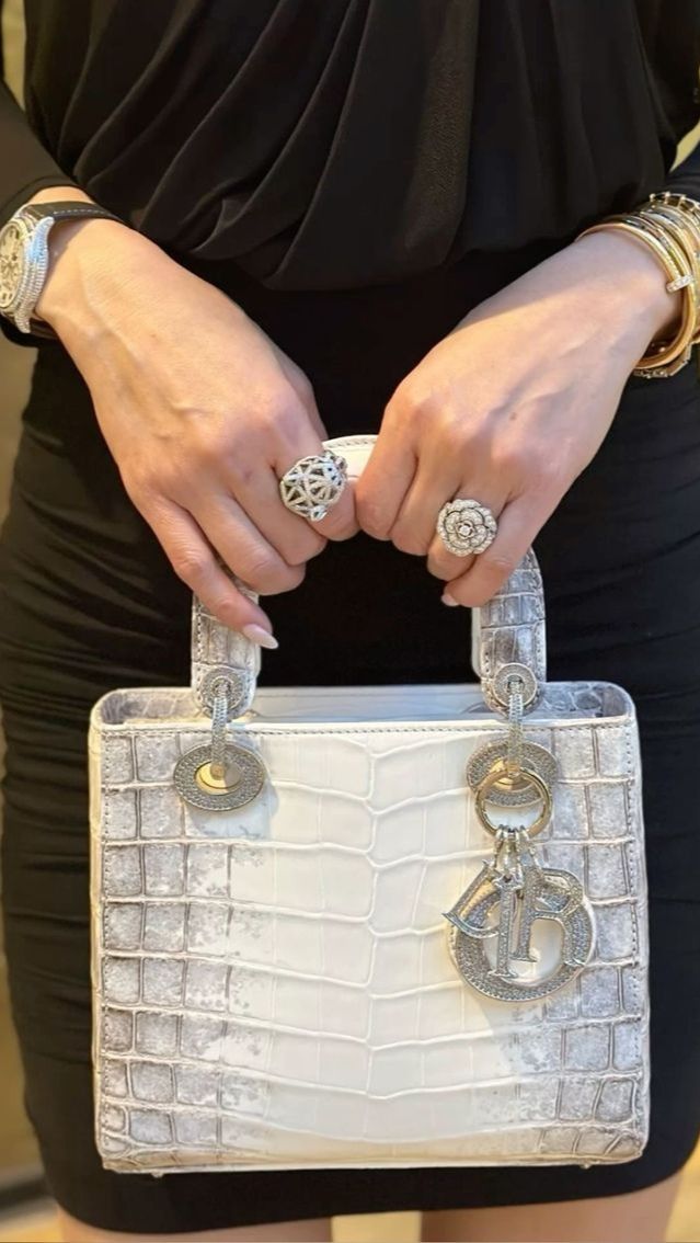Crocodile Mini Lady Dior Bag