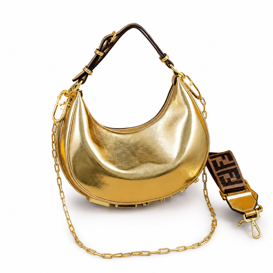 Fendi Fendigraphy Mini Hobo Bag