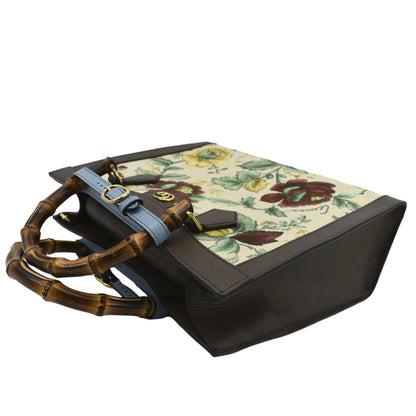 Gucci Diana Floral Print Tote Bag