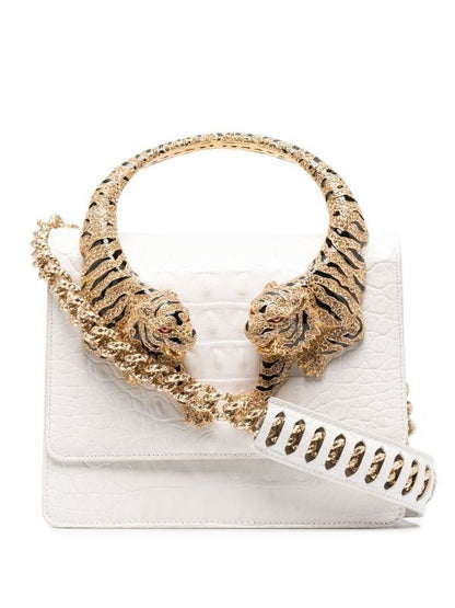 Roberto Cavalli Roar Bag | White