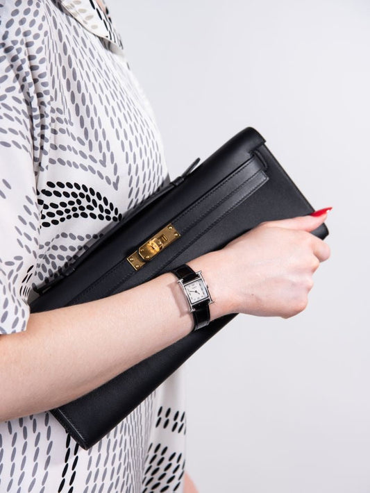 Hermes Kelly Cut Clutch with Brand Box