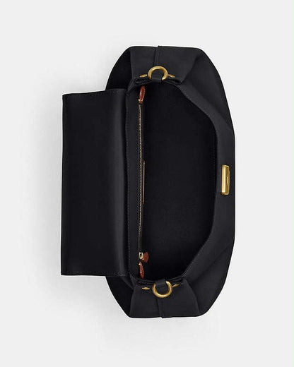 Coach Slouchy Rogue Top Handle Bag with Brand Box - Genuine Leather