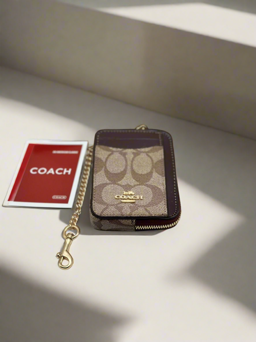 Coach Wallet/Cardholder with Brand Box and Dust Bag