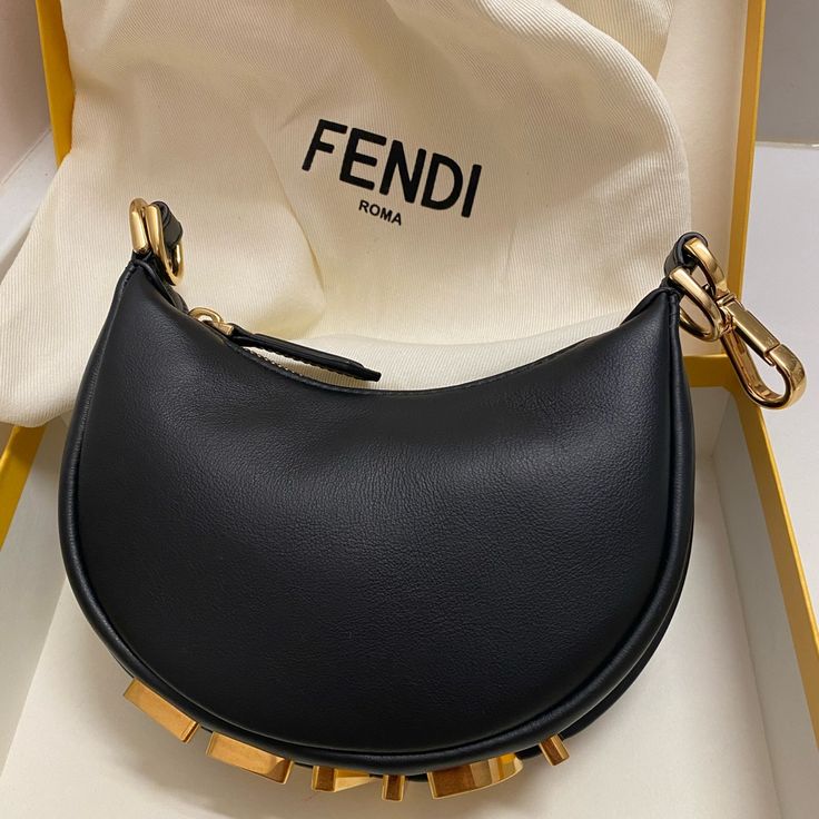 Fendi Fendigraphy Mini Hobo Bag