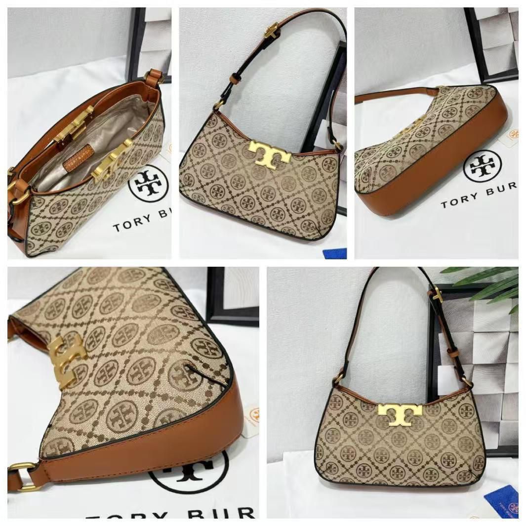 Tory Burch Eleanor Slim Monogram Jacquard Shoulder Bag