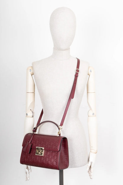 Gucci Padlock Small Top Handle Bag