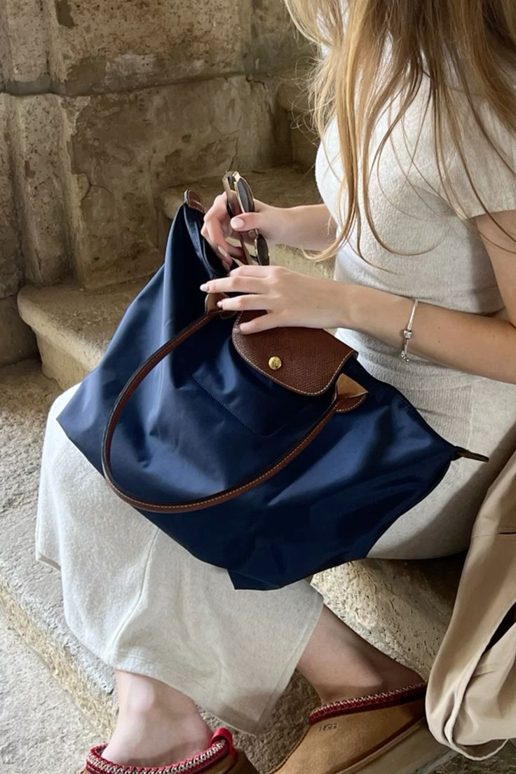 Longchamp Large Le Pliage Tote Bag