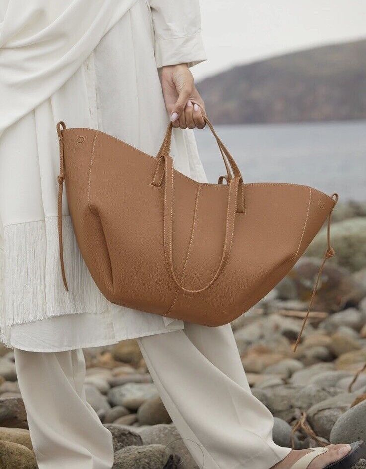 Polène Cyme Handbag with Pouch