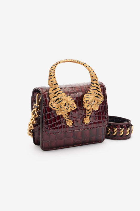 Roberto Cavalli Roar Bag | Cherry Red