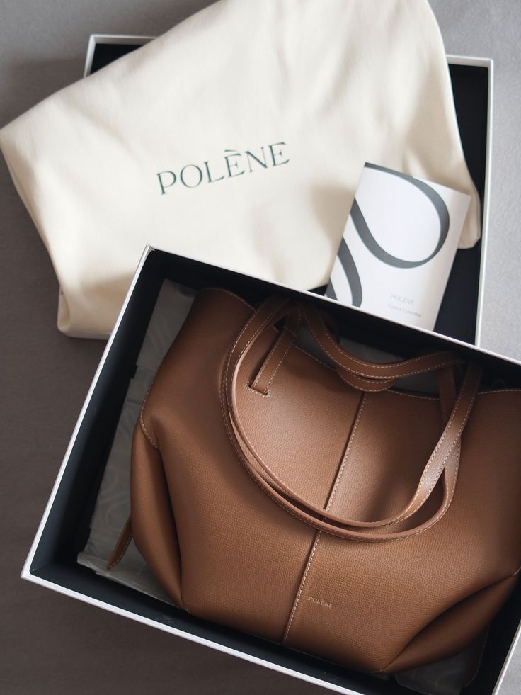 Polène Cyme Handbag with Pouch