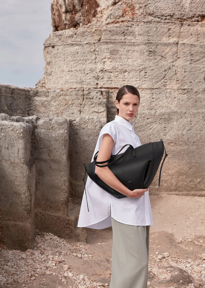 Polène Cyme Handbag with Pouch