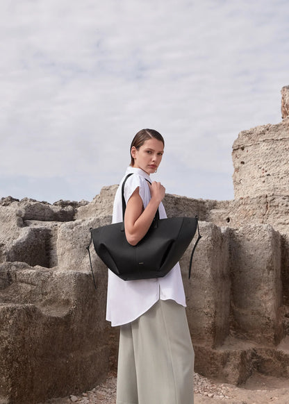 Polène Cyme Handbag with Pouch