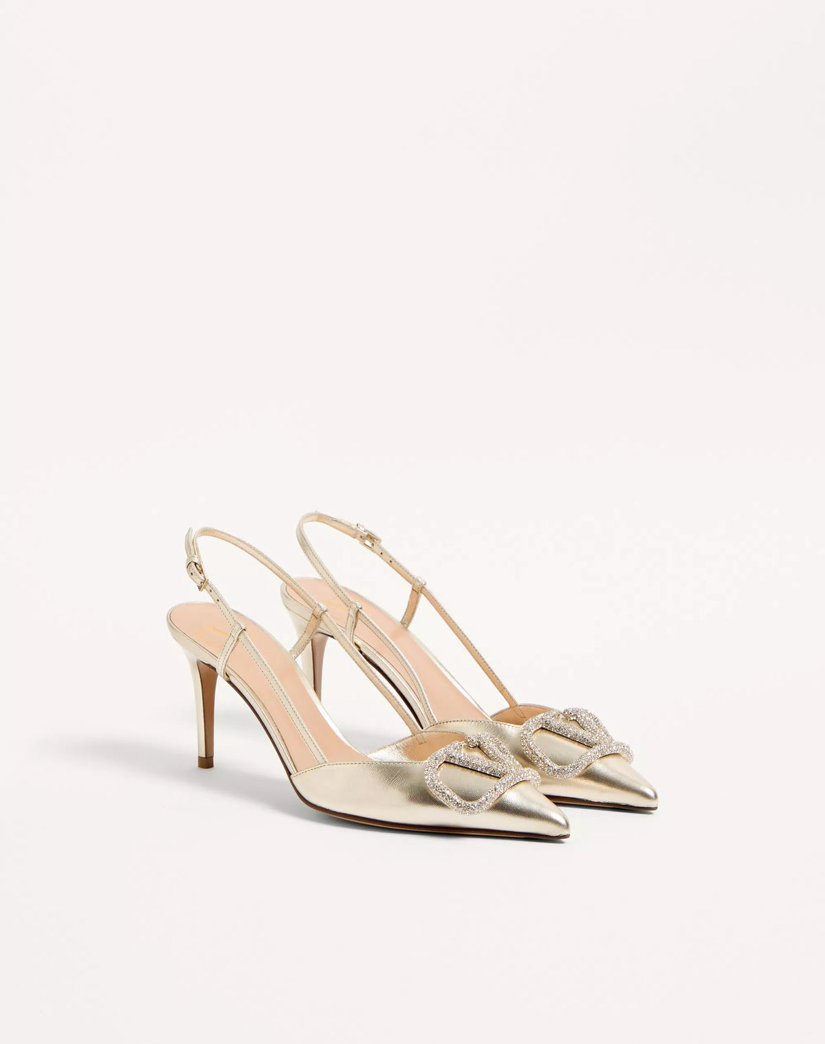 Valentino VLogo Slingback Pumps