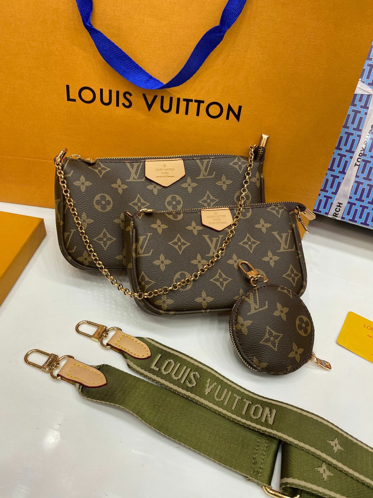 Louis Vuitton Multi Pochette Accessoires Cross Body Bag