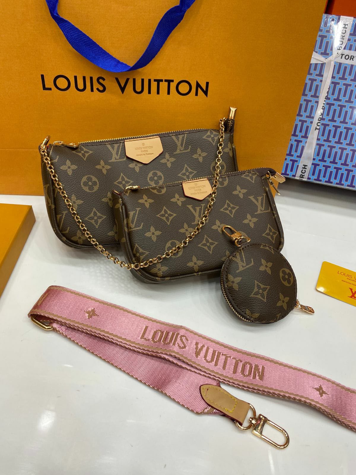 Louis Vuitton Multi Pochette Accessoires Cross Body Bag