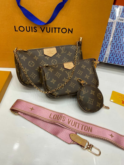 Louis Vuitton Multi Pochette Accessoires Cross Body Bag