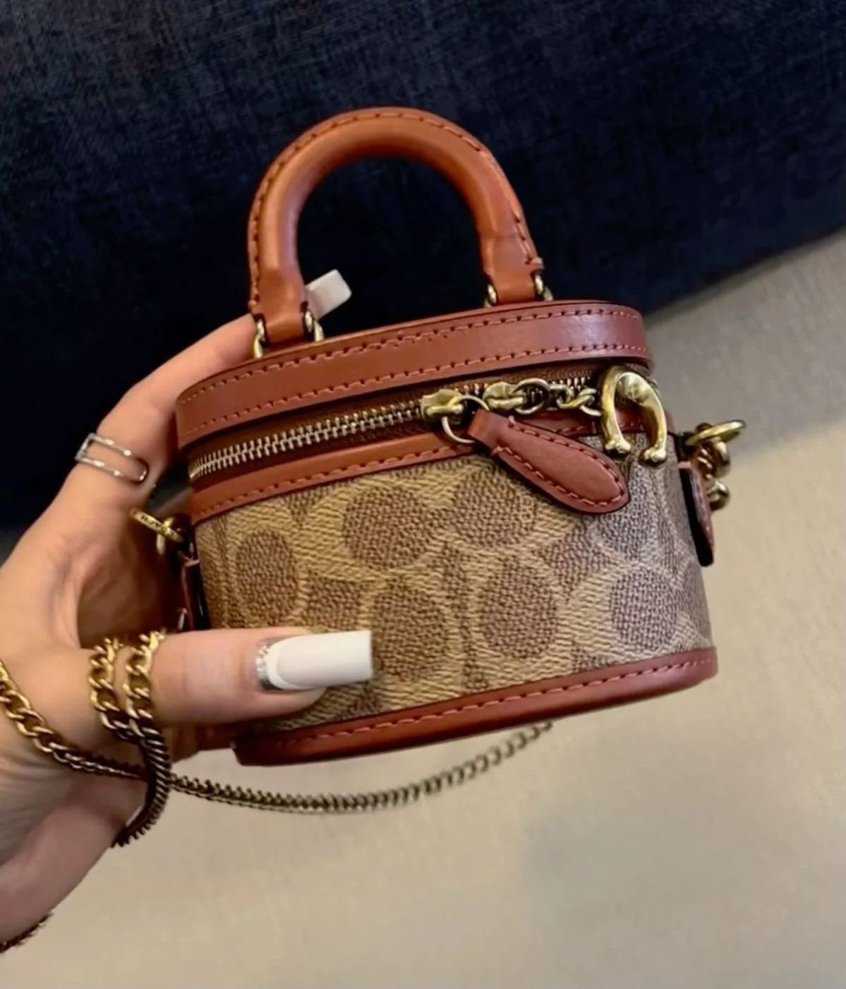 Coach Trail Crossbody 12 in Signature Canvas