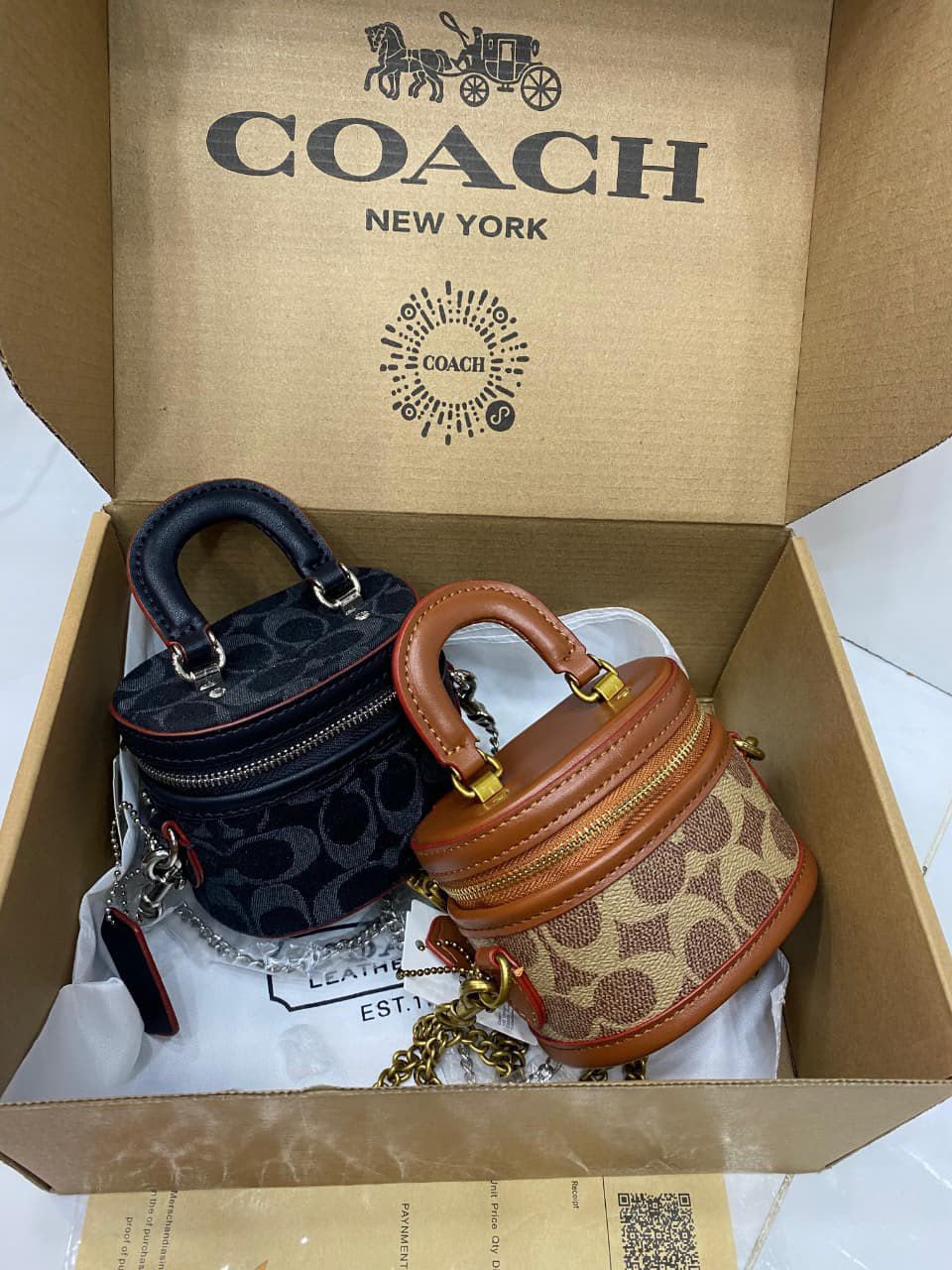Coach Trail Crossbody 12 in Signature Canvas