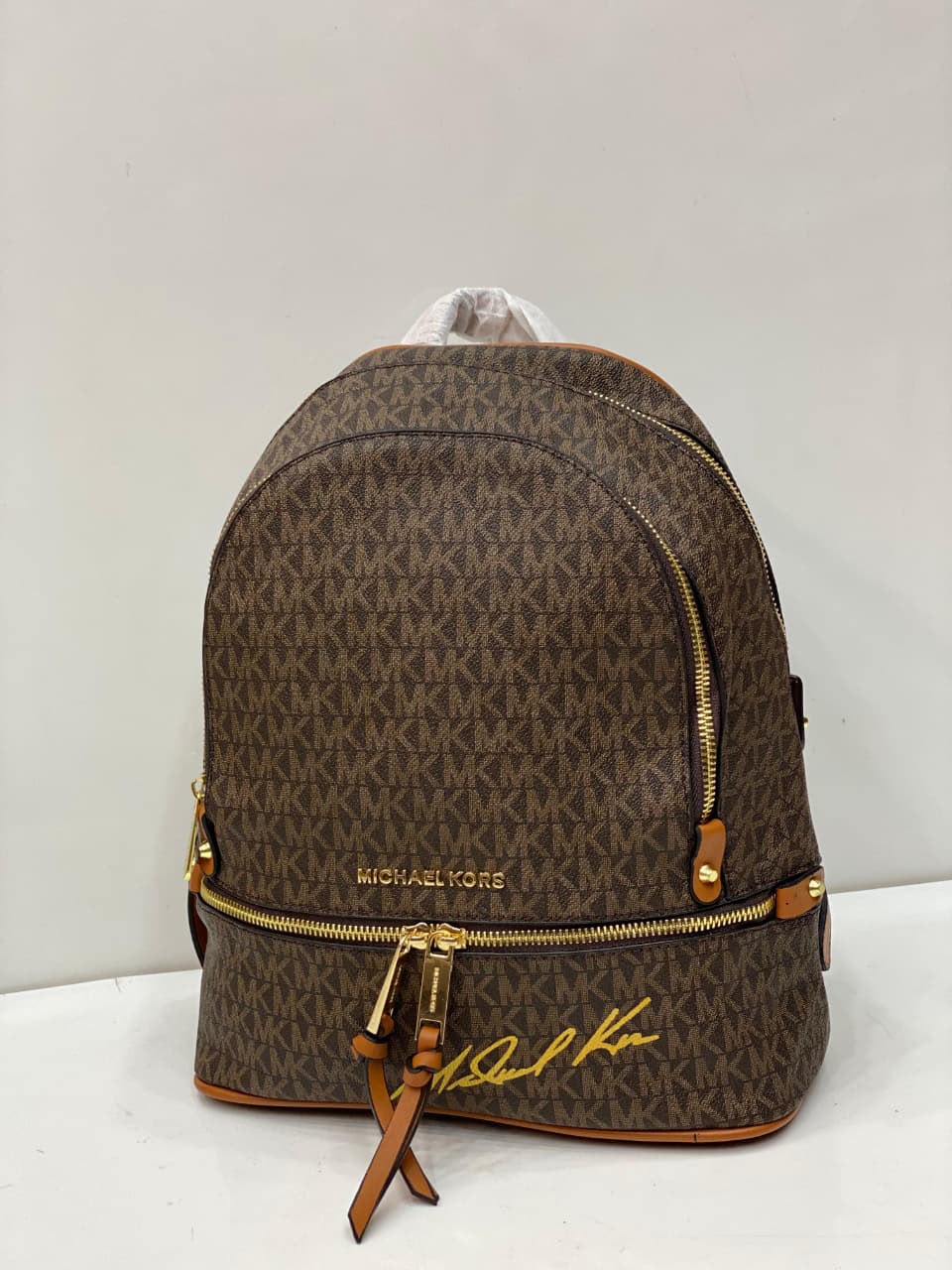 Michael Kors Rhea Medium Signature Backpack