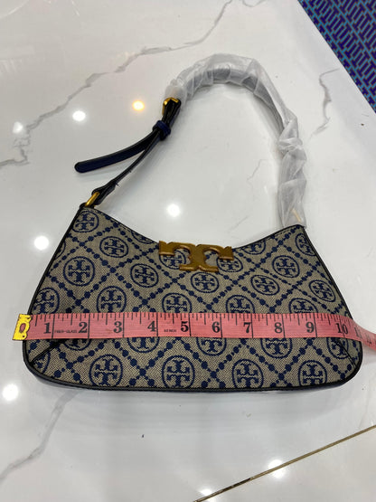 Tory Burch Eleanor Slim Monogram Jacquard Shoulder Bag