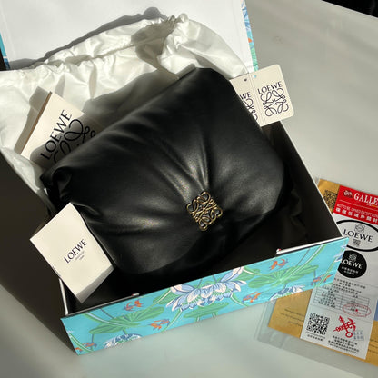 Loewe Goya Puffer Leather Shoulder Bag
