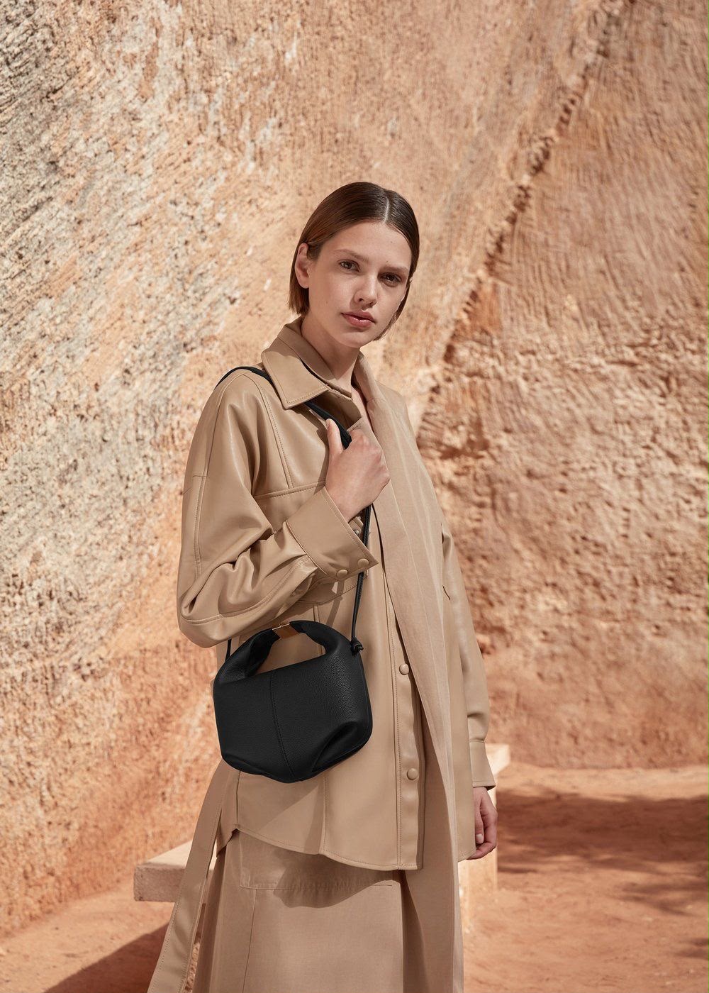 Polène Béri Leather Bag