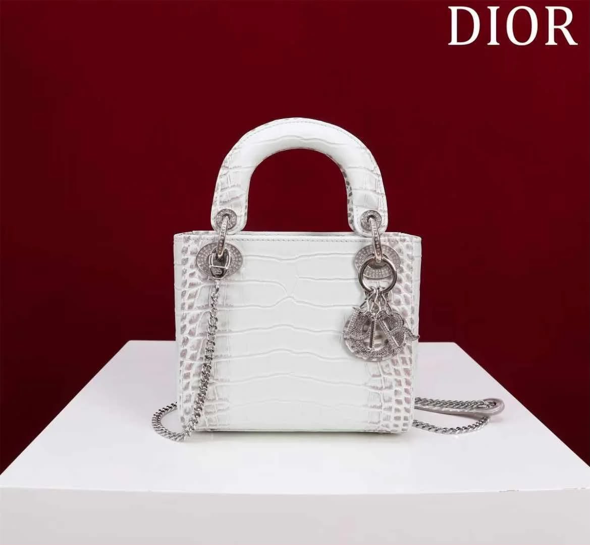 Crocodile Mini Lady Dior Bag
