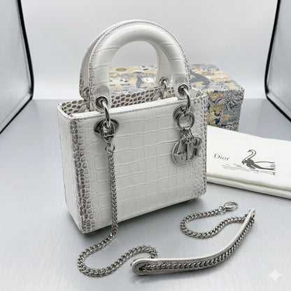 Crocodile Mini Lady Dior Bag