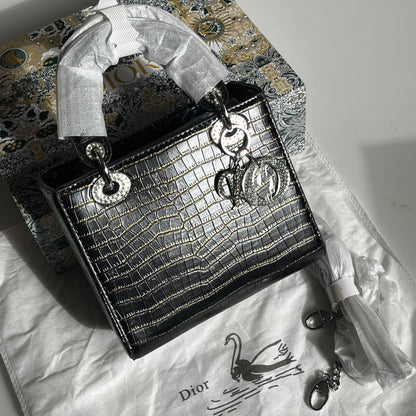 Crocodile Mini Lady Dior Bag